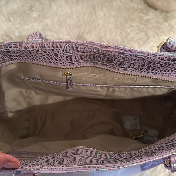 Brahmin Violet Wonderland Genuine Leather NWT. Offers welcome! - Picture 4 of 6